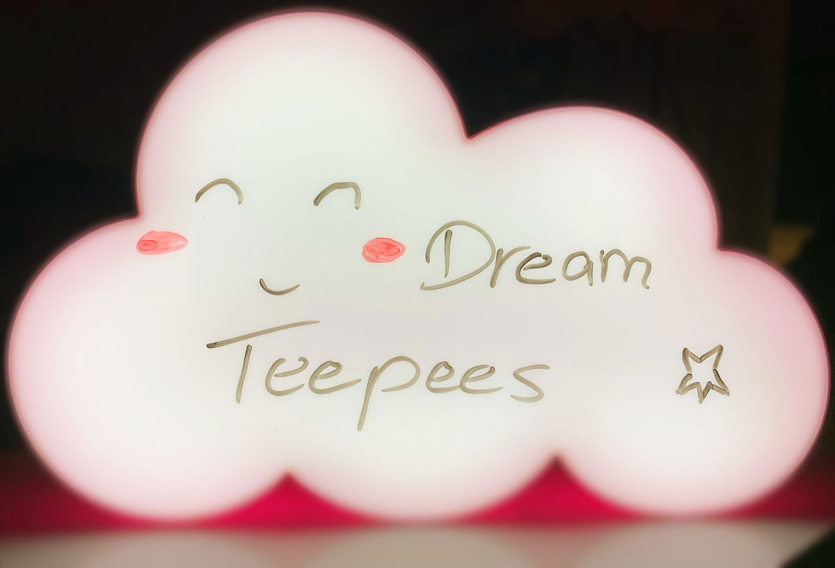 Dream Teepees Wolke
